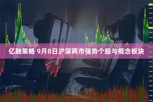 亿融策略 9月8日沪深两市强势个股与概念板块